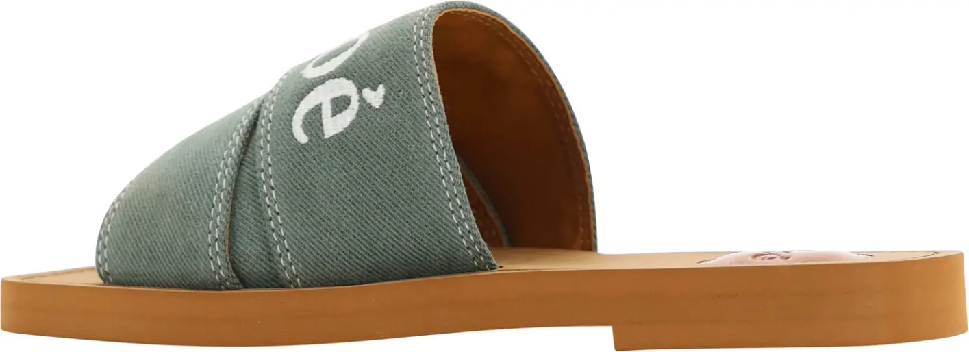 Chloe Elegant Forest Cotton Zamsh Slippers