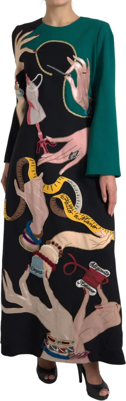 Платье макси A-силуэта Dolce & Gabbana