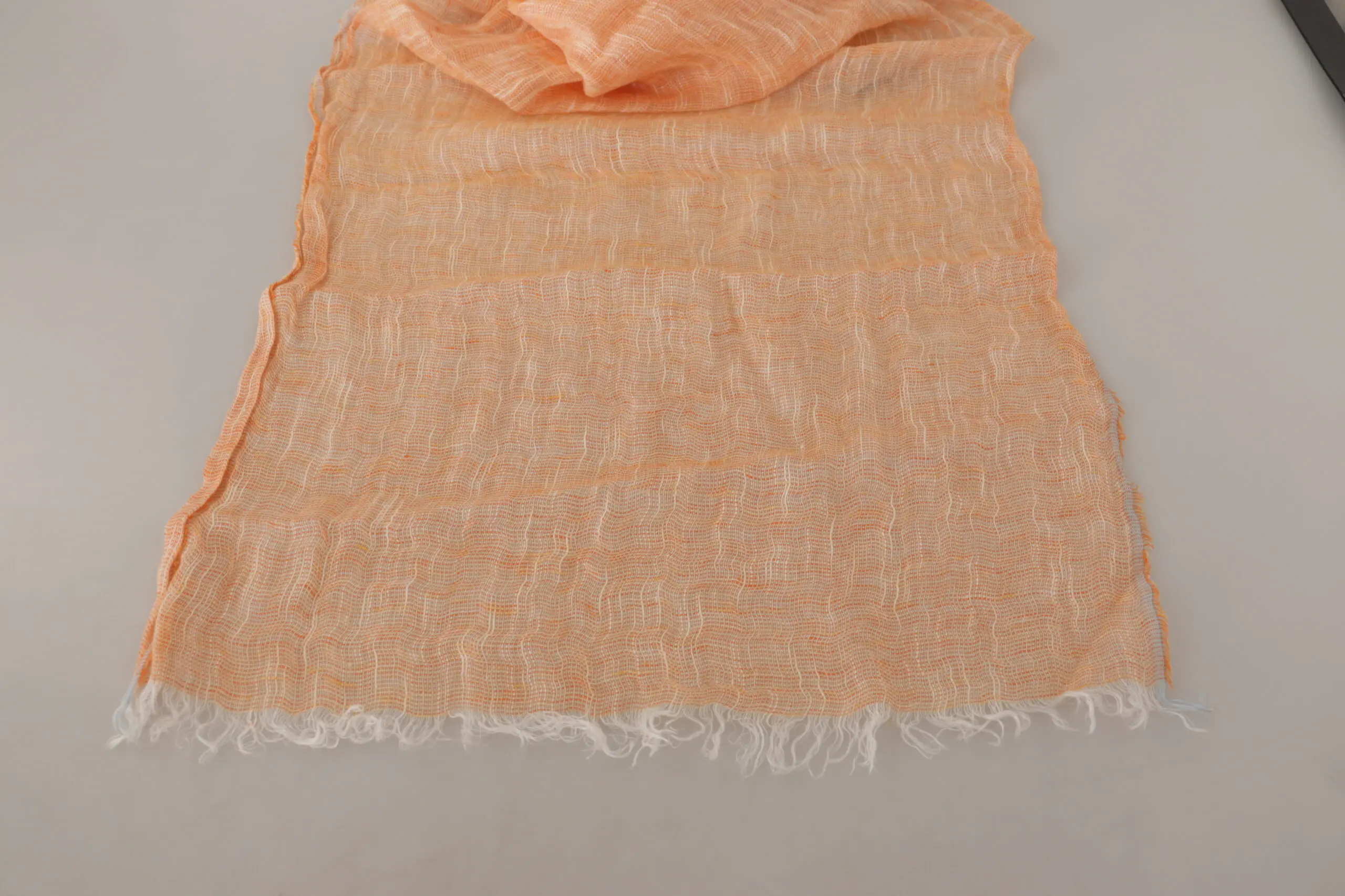 Scarf Malo Elegant Peach Linen