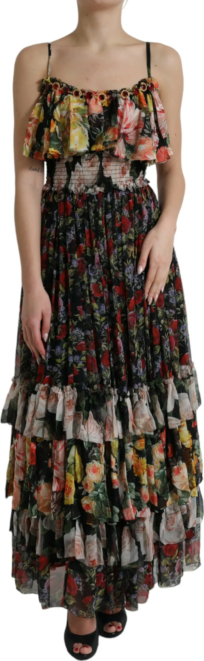 Платье макси Dolce & Gabbana