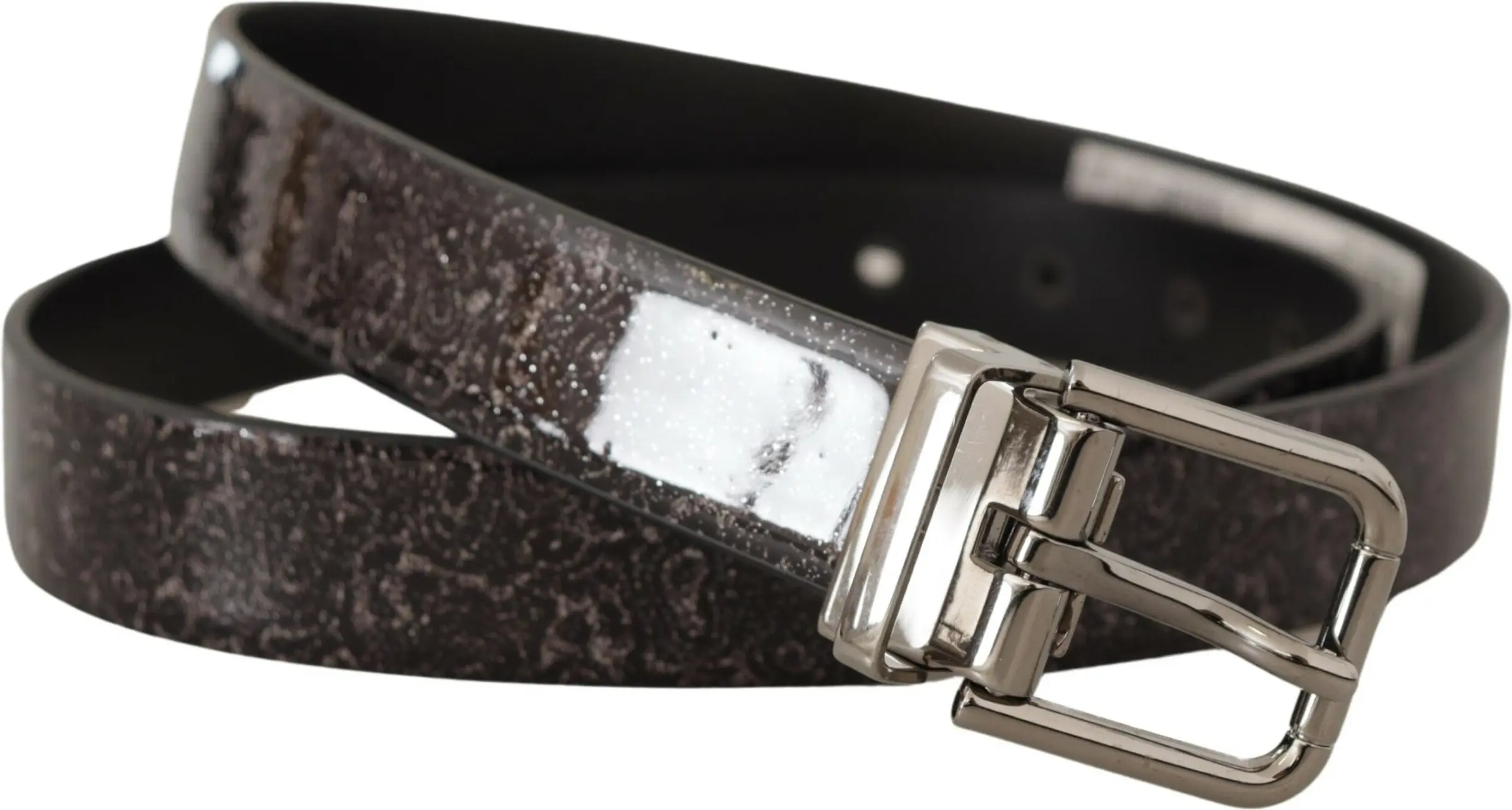 Beltdan Dolce & Gabbana Zamsh va Metall qisqichli Bel