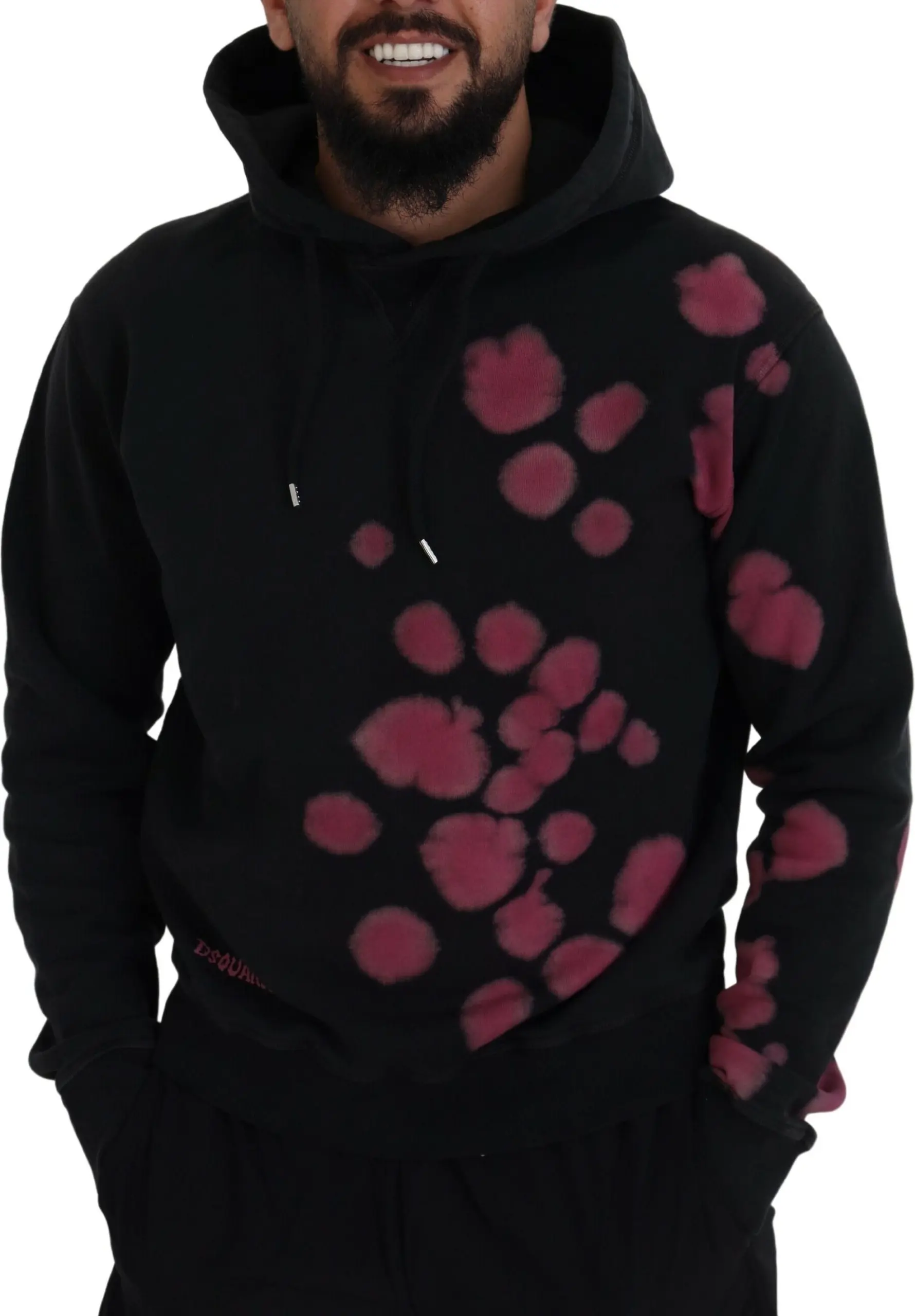 Свитшот Dsquared2 Black Tie Dye
