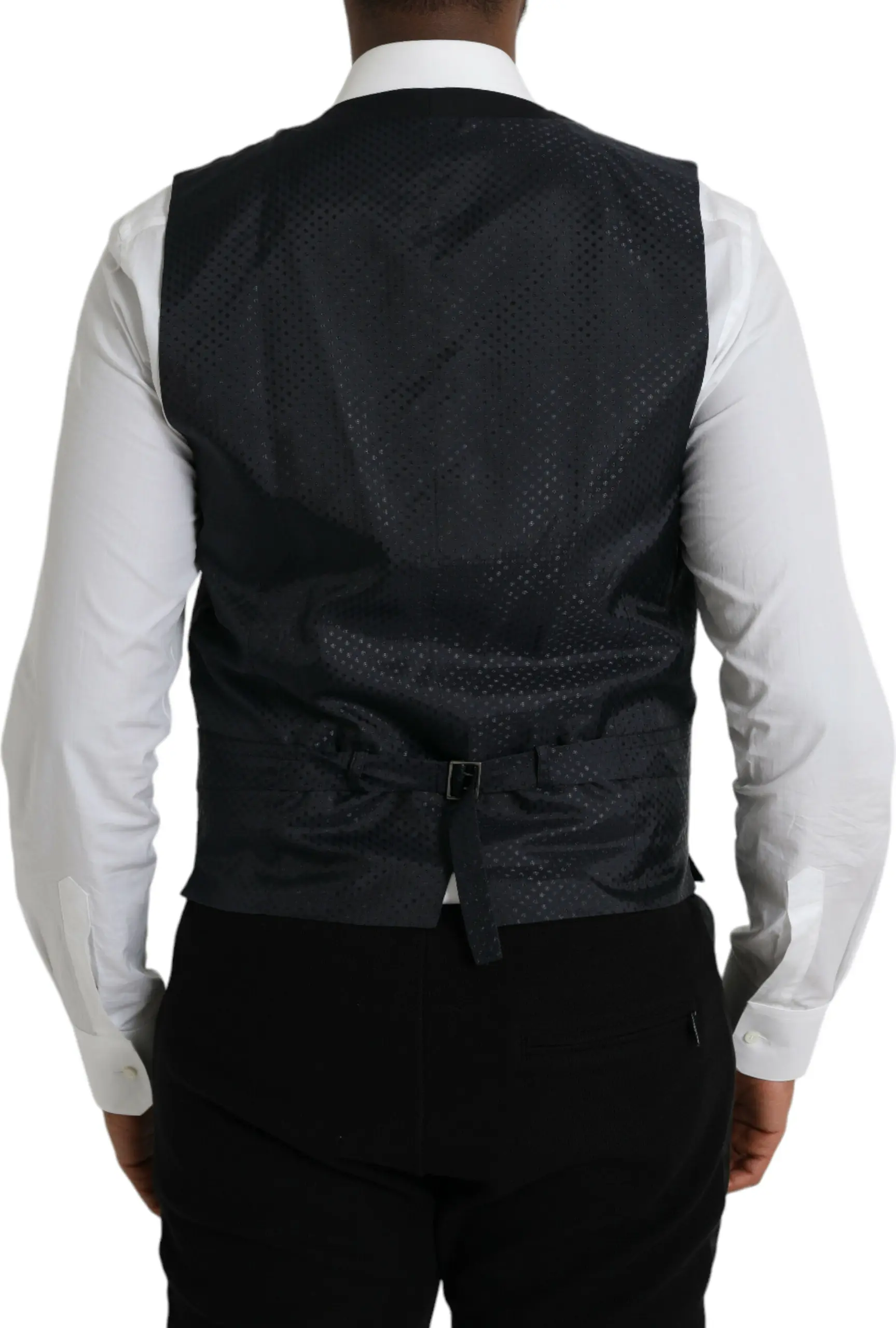 Dolce & Gabbana Qora jun klassik jilet-ko'ylak Zametli Vest