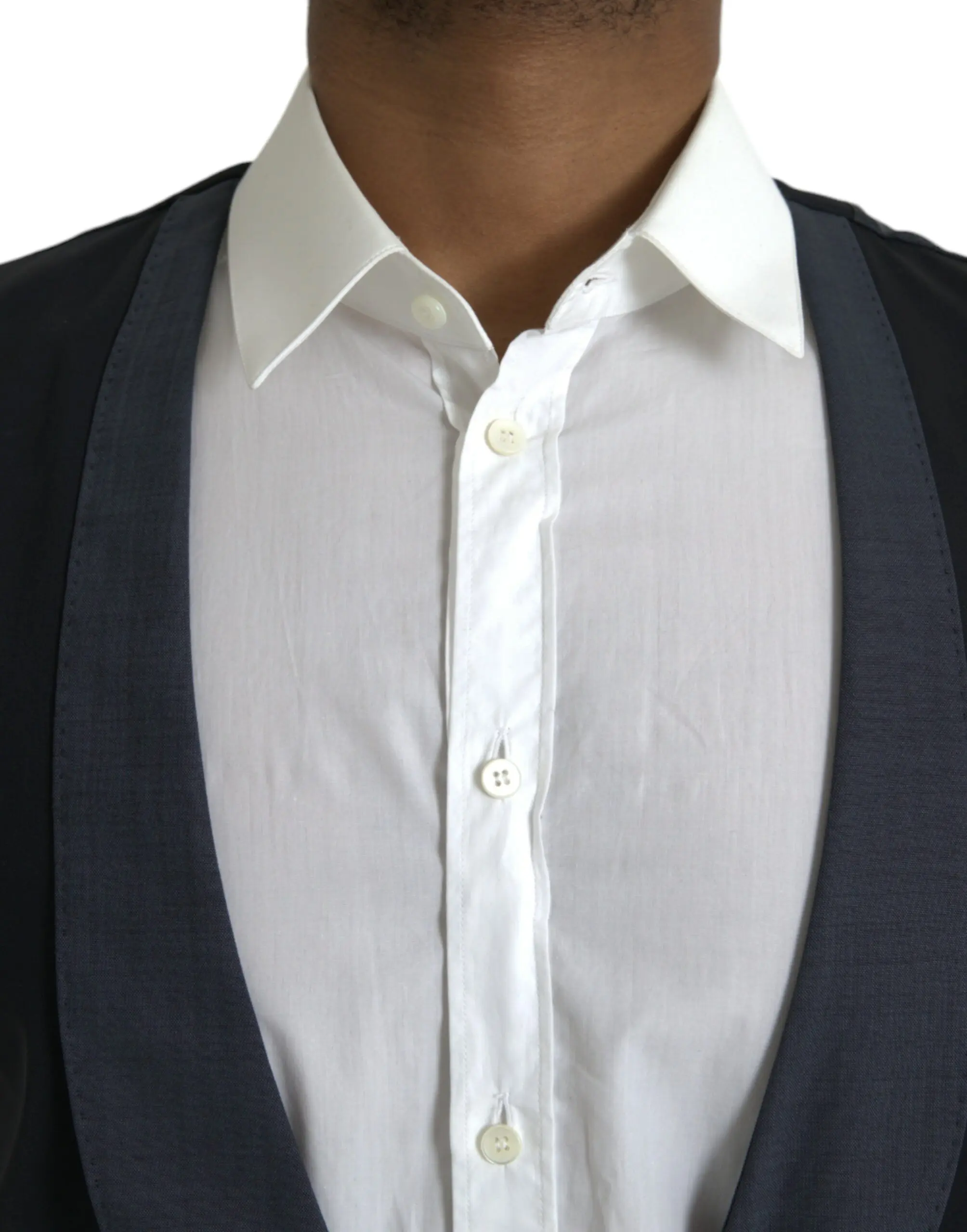 Dolce & Gabbana Qora jun klassik jilet-ko'ylak Zametli Vest