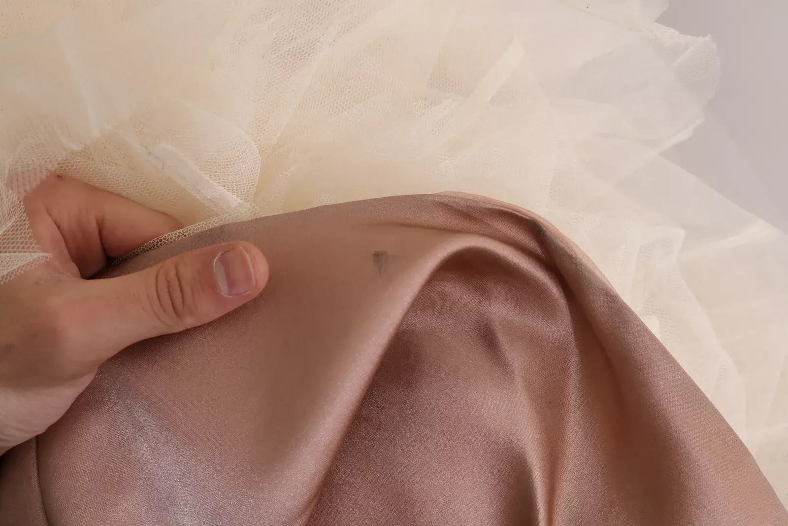 Ball Gown Dress Dolce & Gabbana Crystal Pink Silk