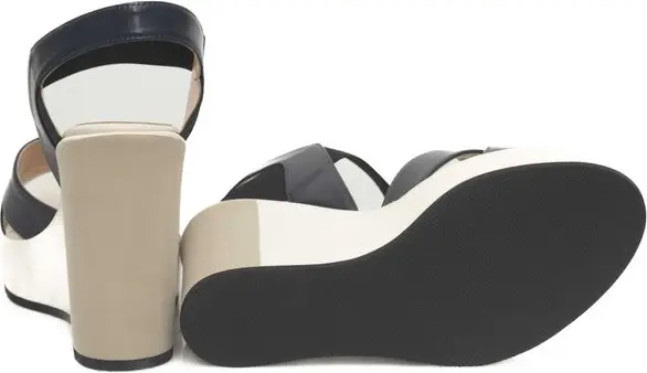 Sandal CERRUTI 1881 Moviy Mol terisi ayollar Sandal