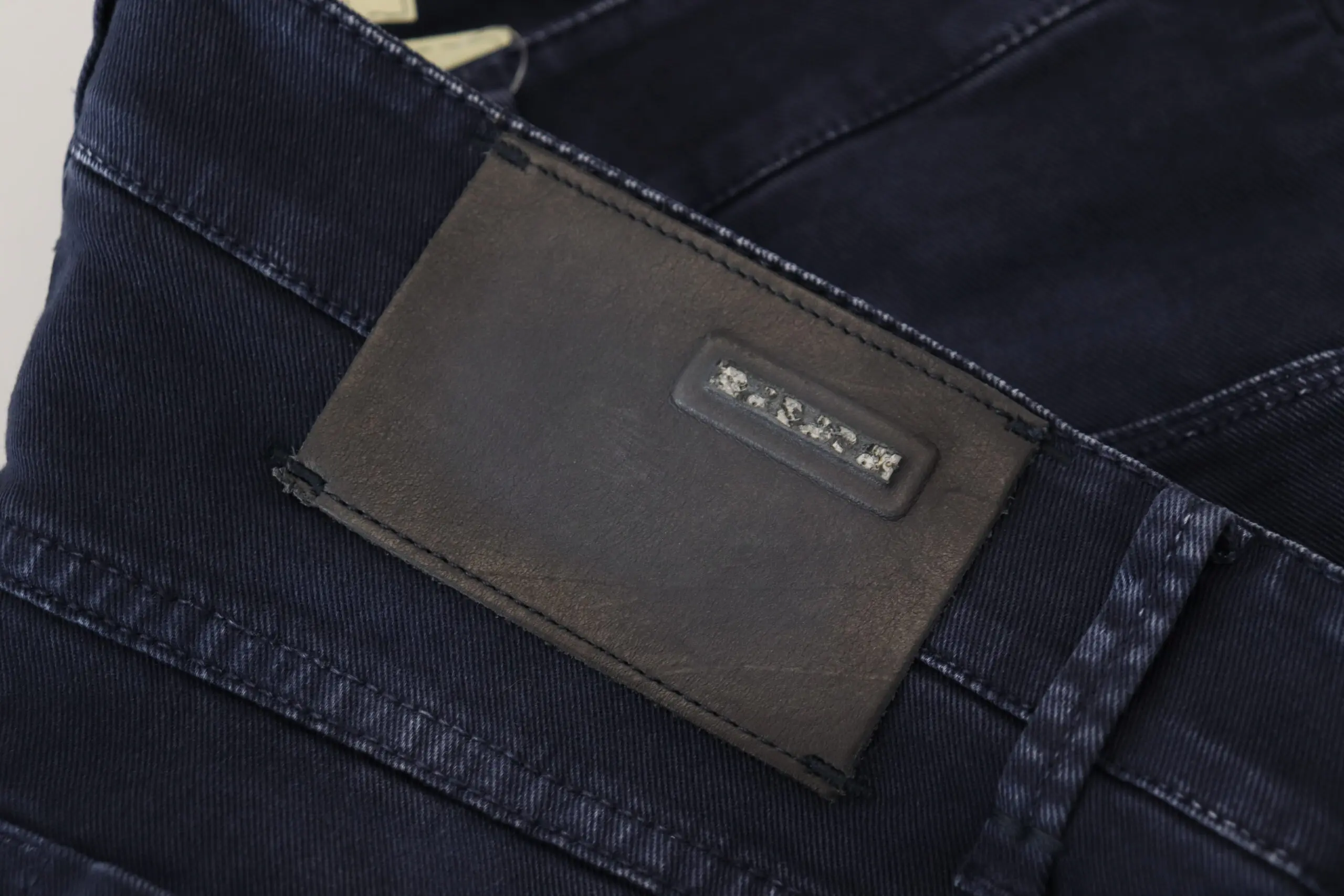 Blue Cotton Tapered Slim Fit Men Casual Denim Jeans