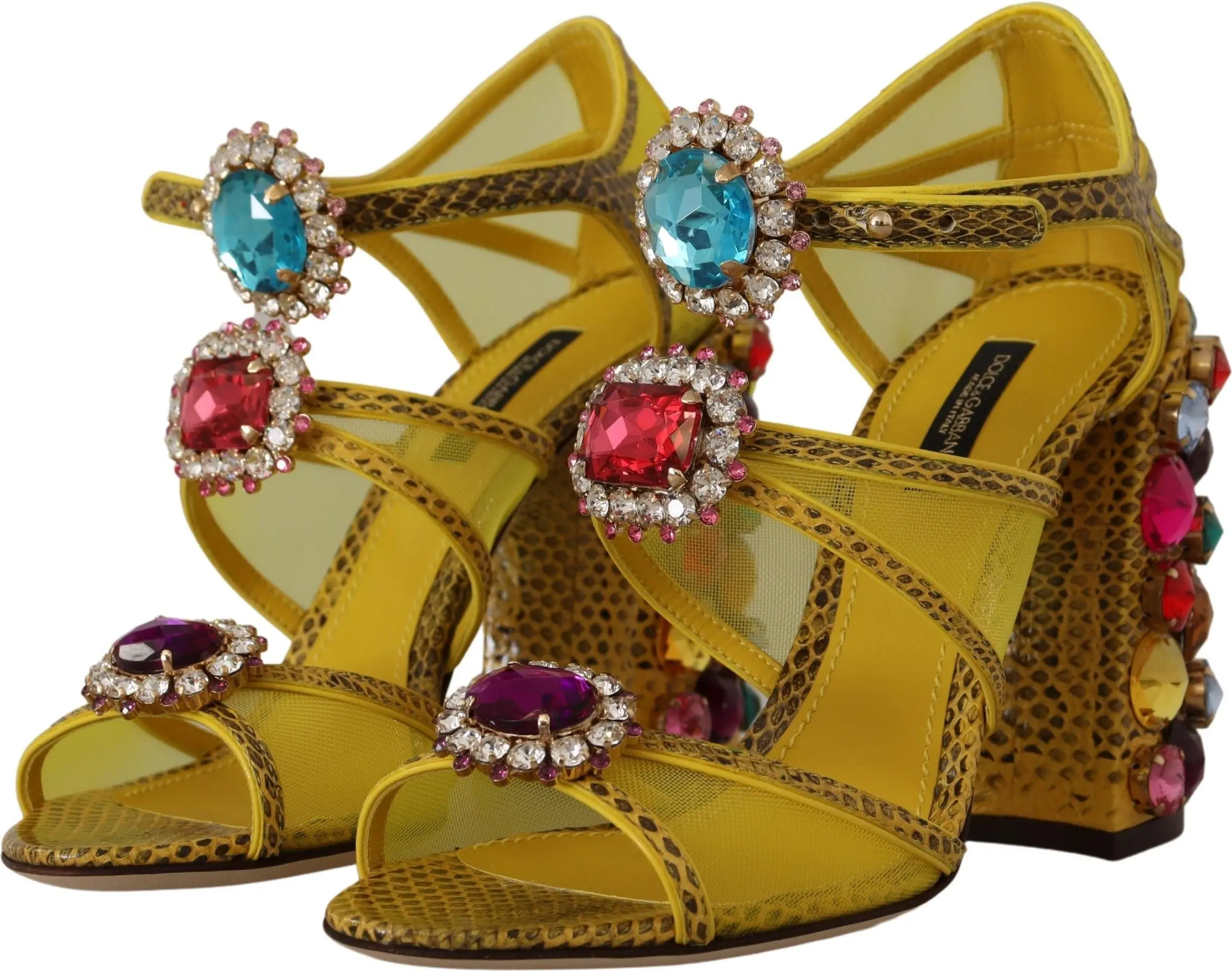 Dolce & Gabbana Sarosfer Sarosfer Sari Deri Kristalli Ayers