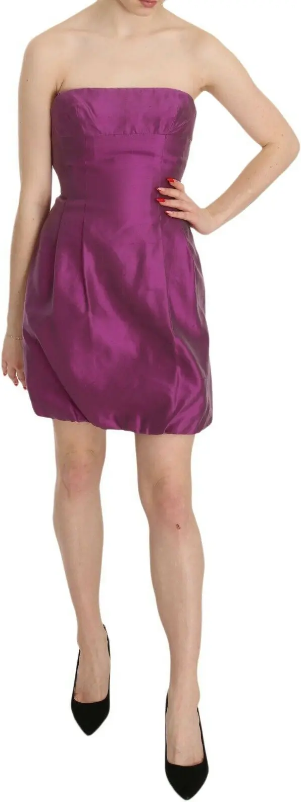 Dress Ermanno Scervino Pink Halter Backless Midi Plain