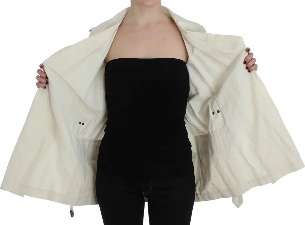Jacket Plein Sud Oq Kiyimli Trench Paltosi