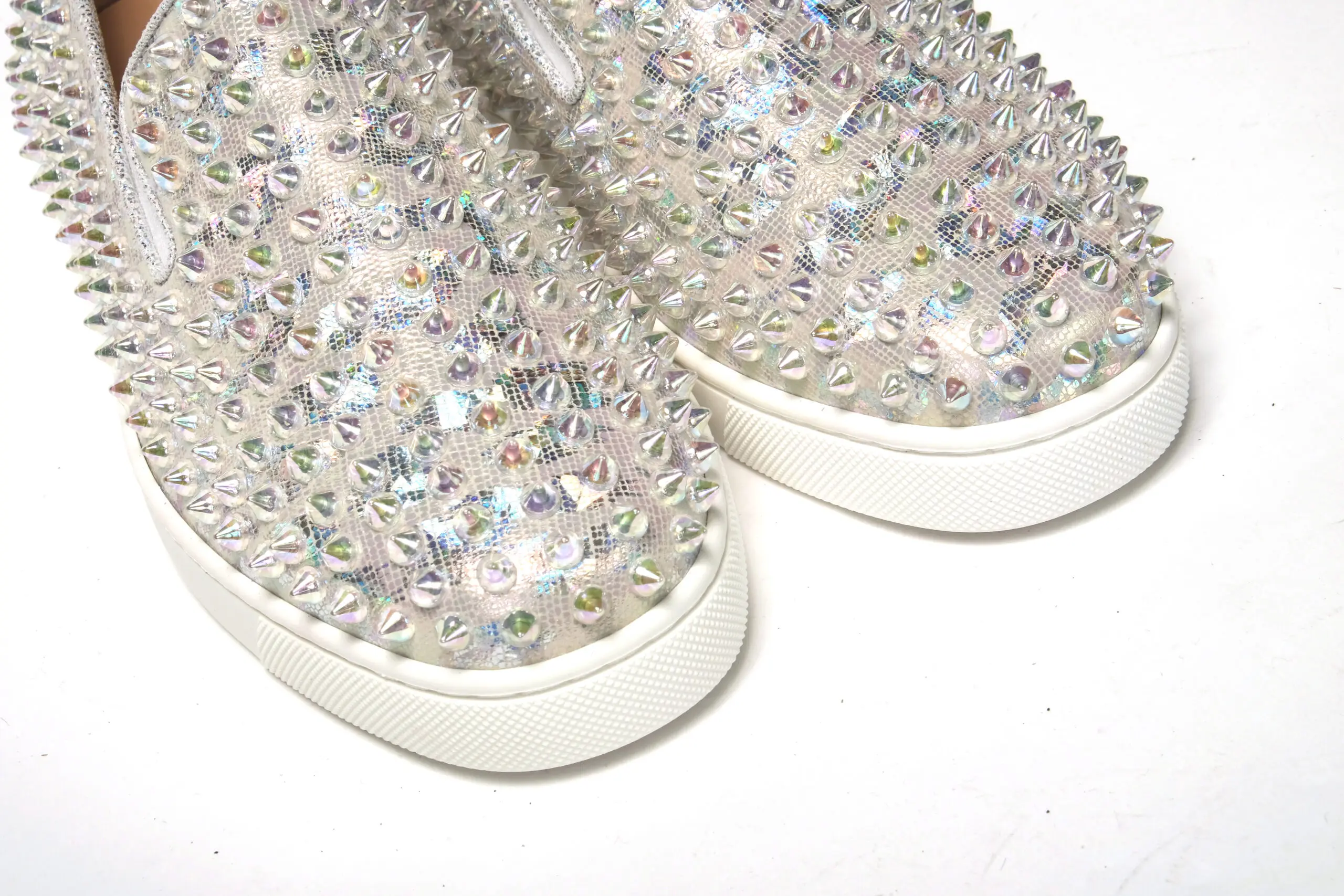 Sneaker Christian Louboutin White Ab/Clear Ab