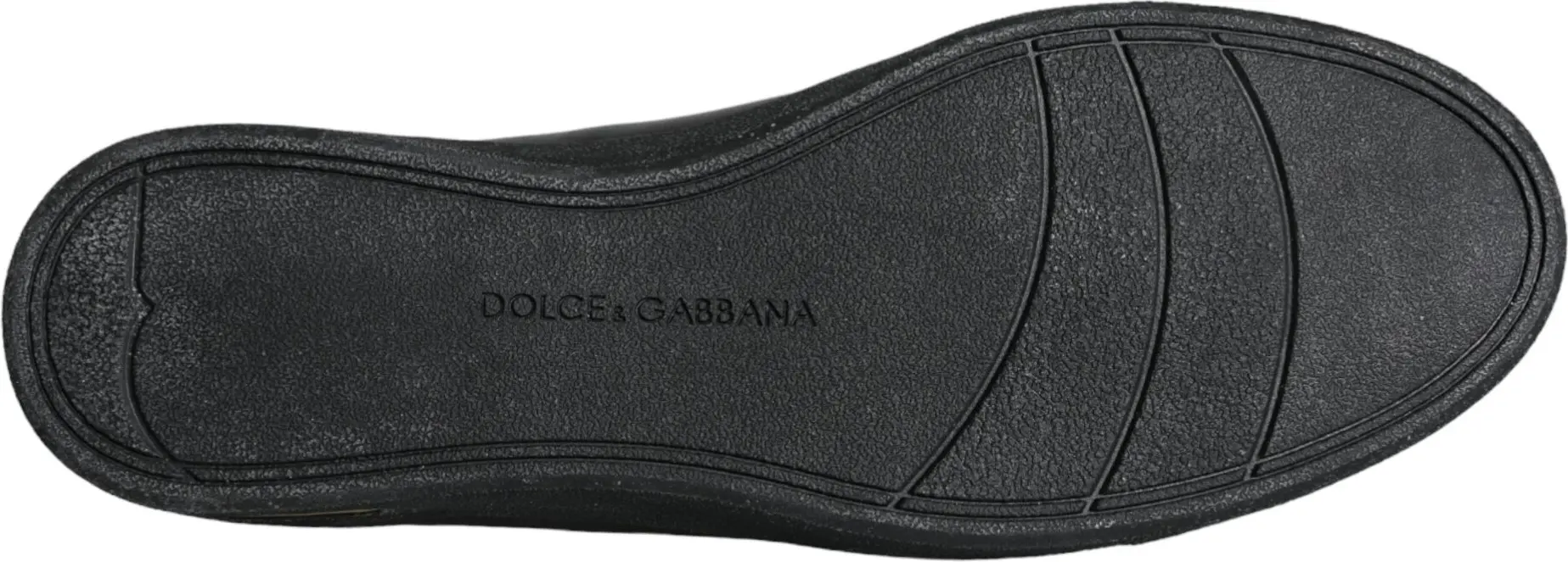 Sneakers Dolce & Gabbana Black Gold Leather Classic