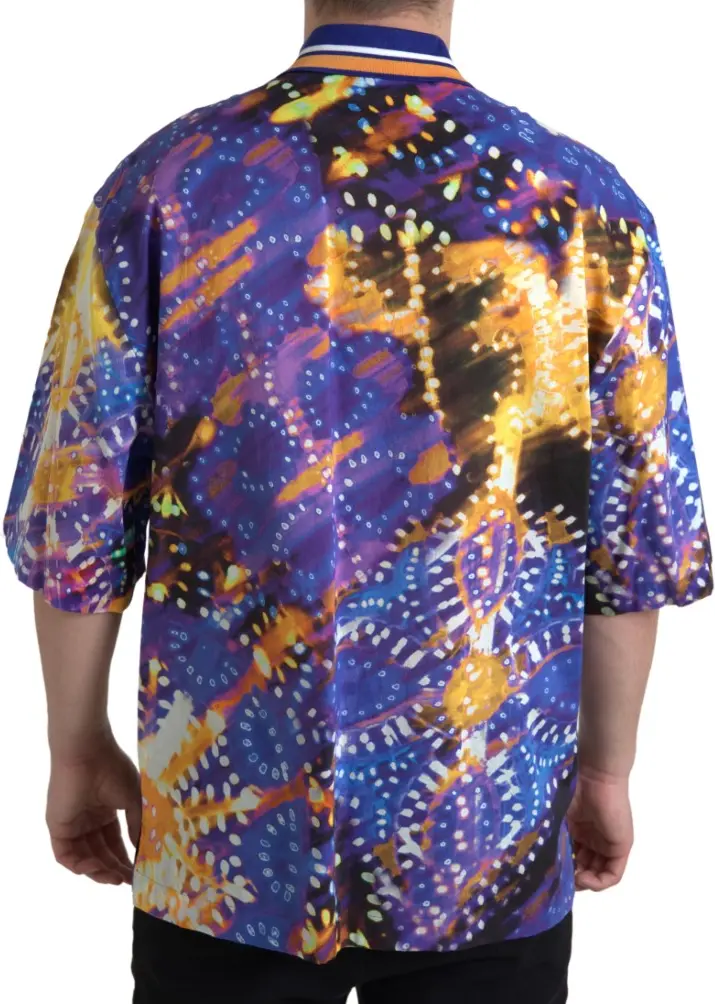 Dolce & Gabbana Luminaire Print'li poloshirt