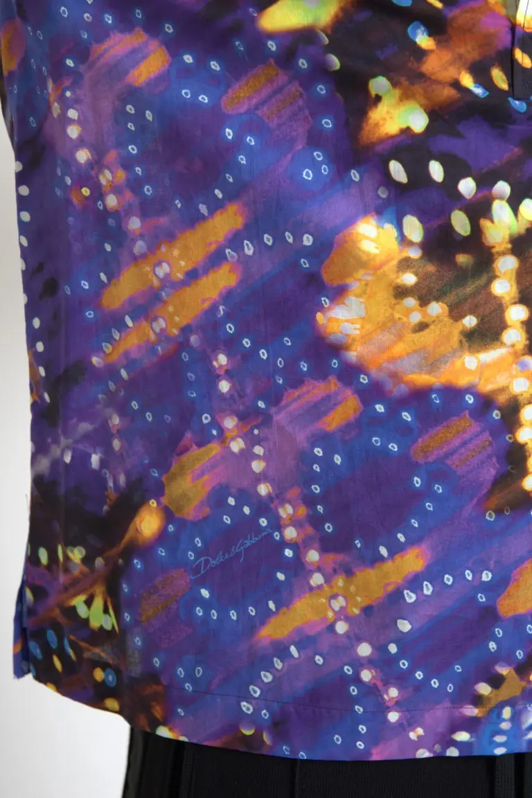 Dolce & Gabbana Luminaire Print'li poloshirt
