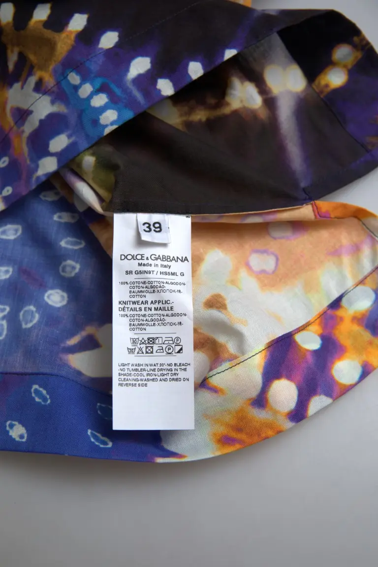 Dolce & Gabbana Luminaire Print'li poloshirt