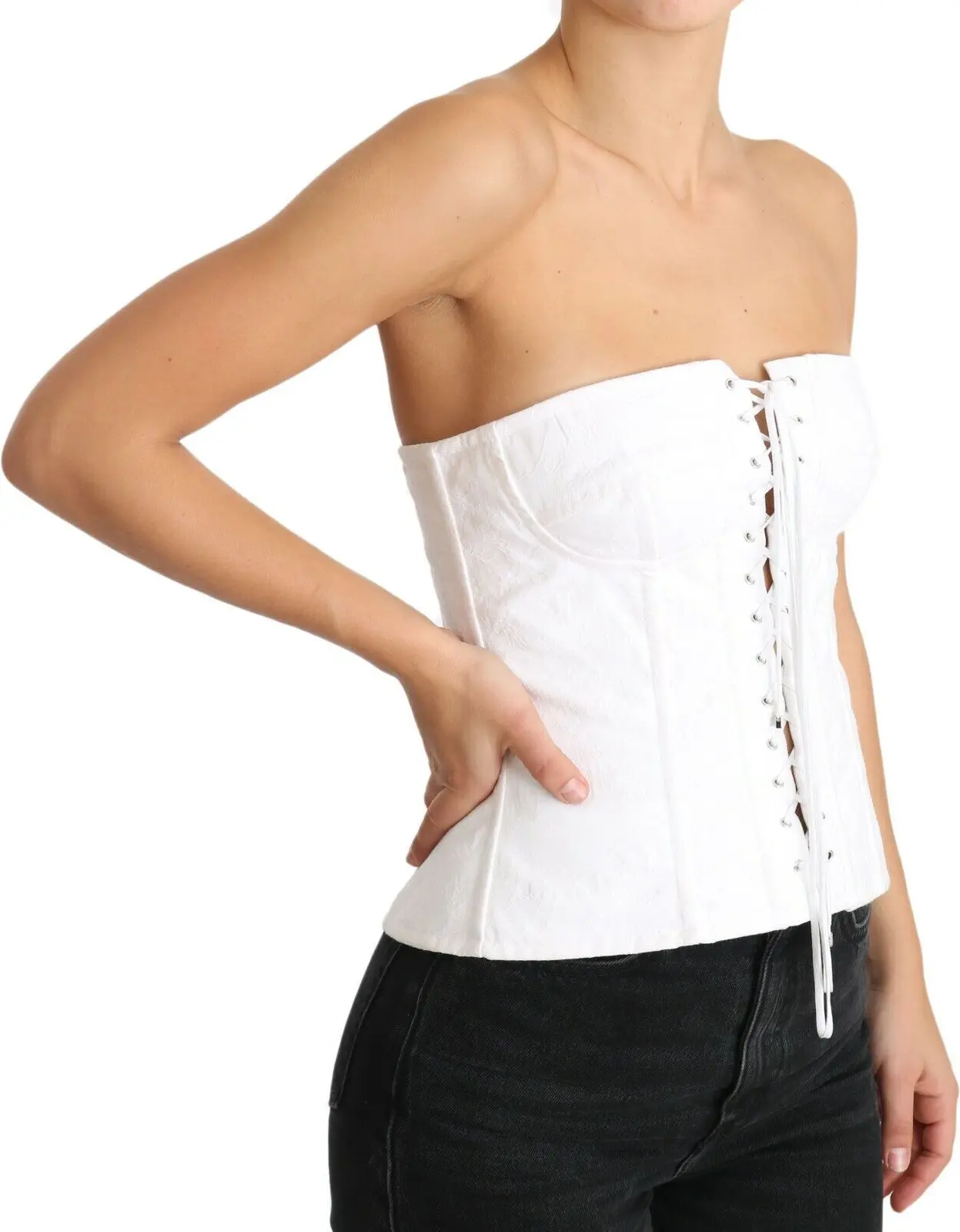 Топ-корсет Bustier Dolce & Gabbana Белый