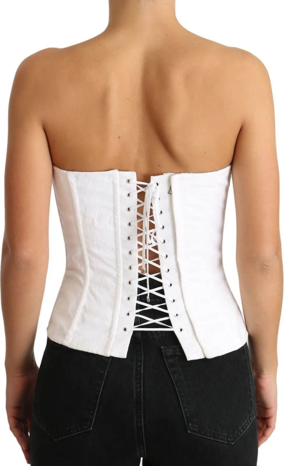 Топ-корсет Bustier Dolce & Gabbana Белый
