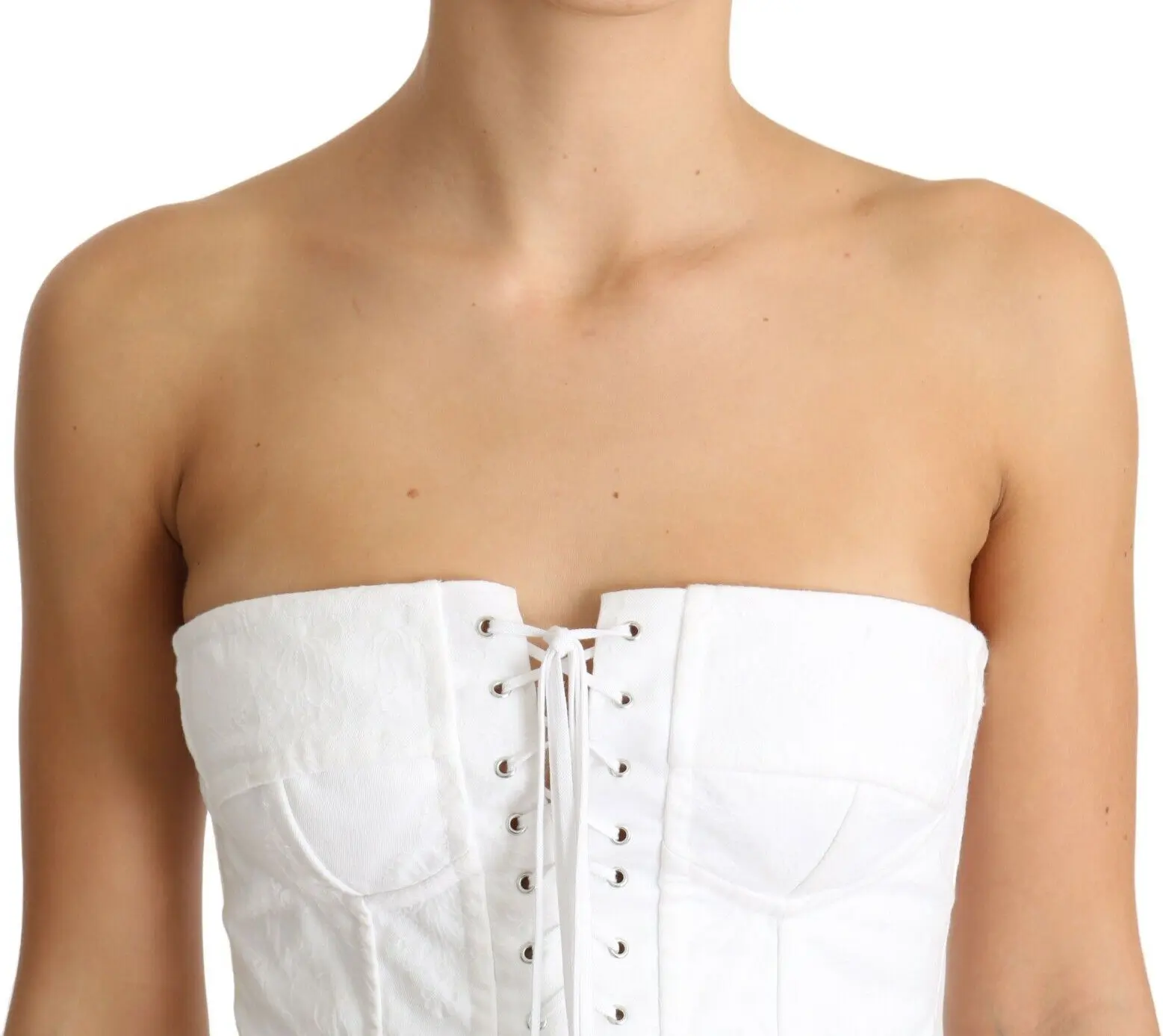 Топ-корсет Bustier Dolce & Gabbana Белый