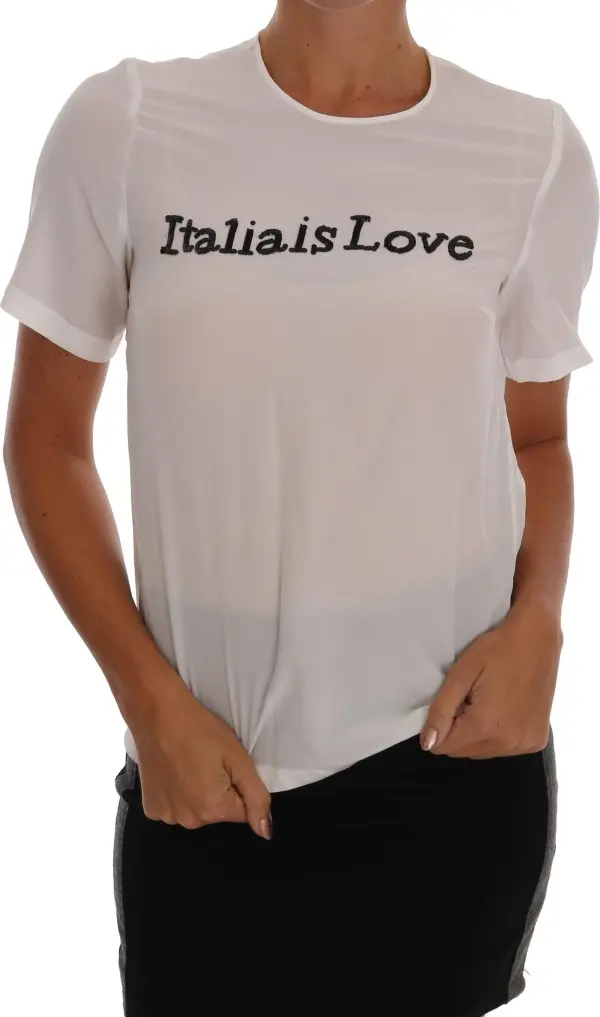 Bluzka Dolce & Gabbana ITALIA IS LOVE