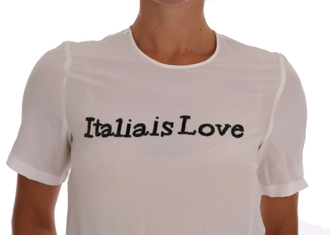 Bluzka Dolce & Gabbana ITALIA IS LOVE