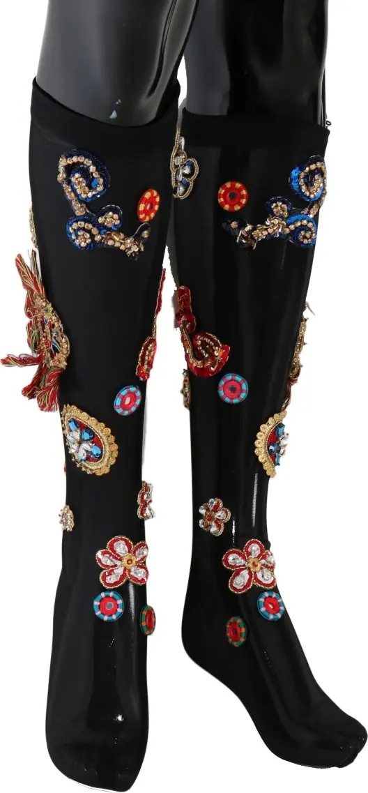 Dolce & Gabbana Gambaletto Tulle FLRCP Carretto paypoqlari