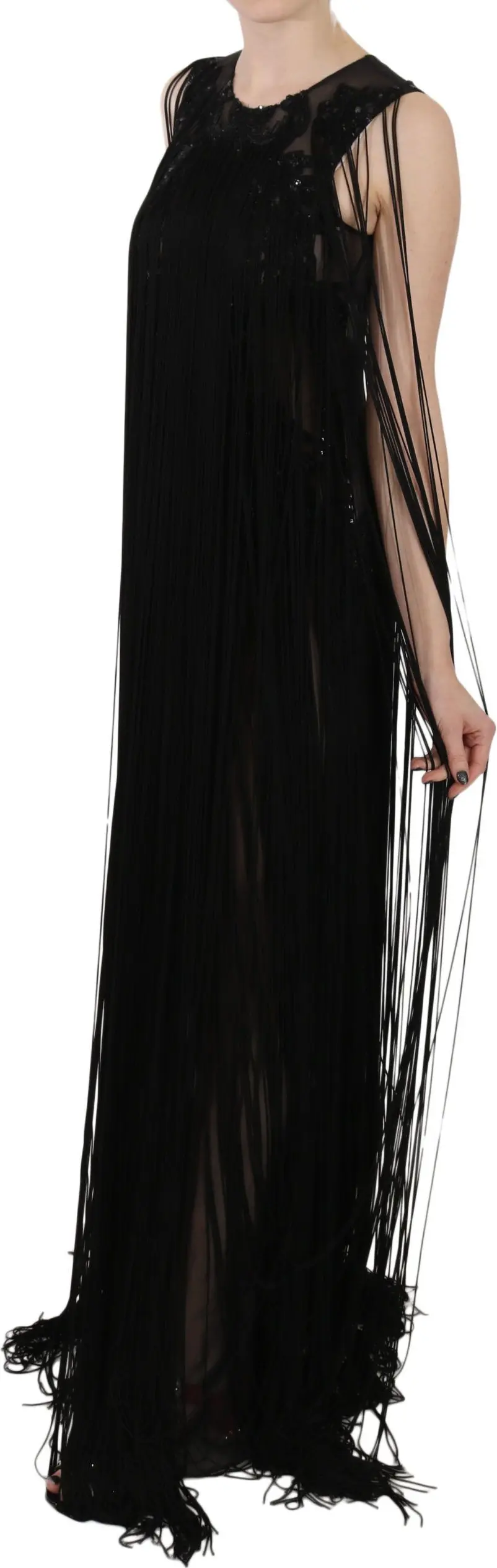 Dress John Richmond Sheer Maxi Elegance