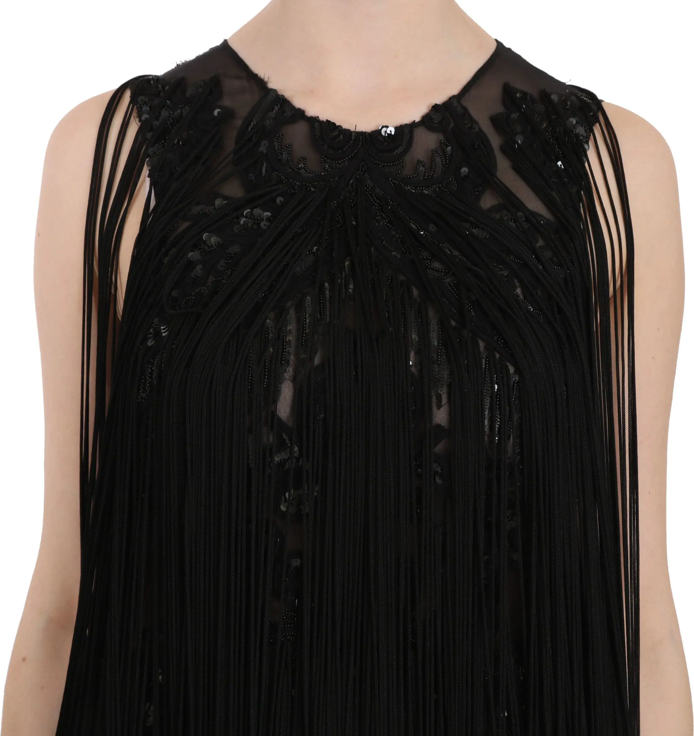 Dress John Richmond Sheer Maxi Elegance