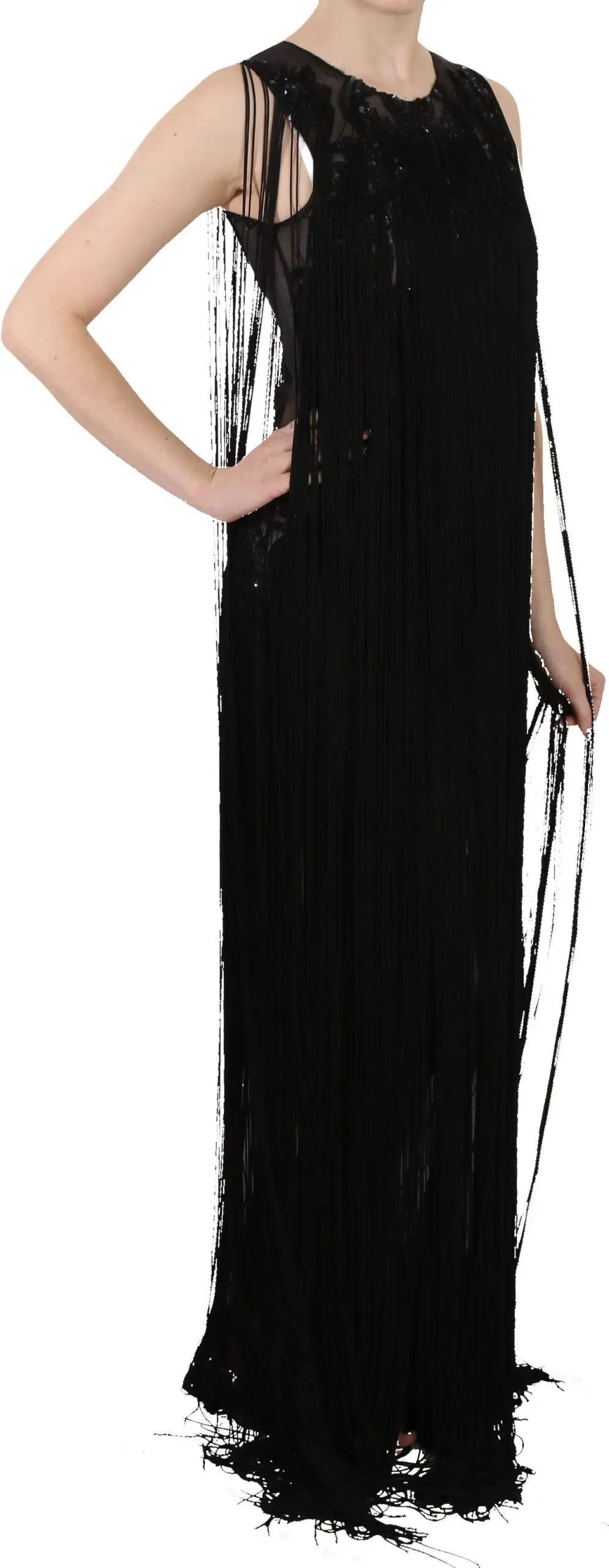 Dress John Richmond Sheer Maxi Elegance
