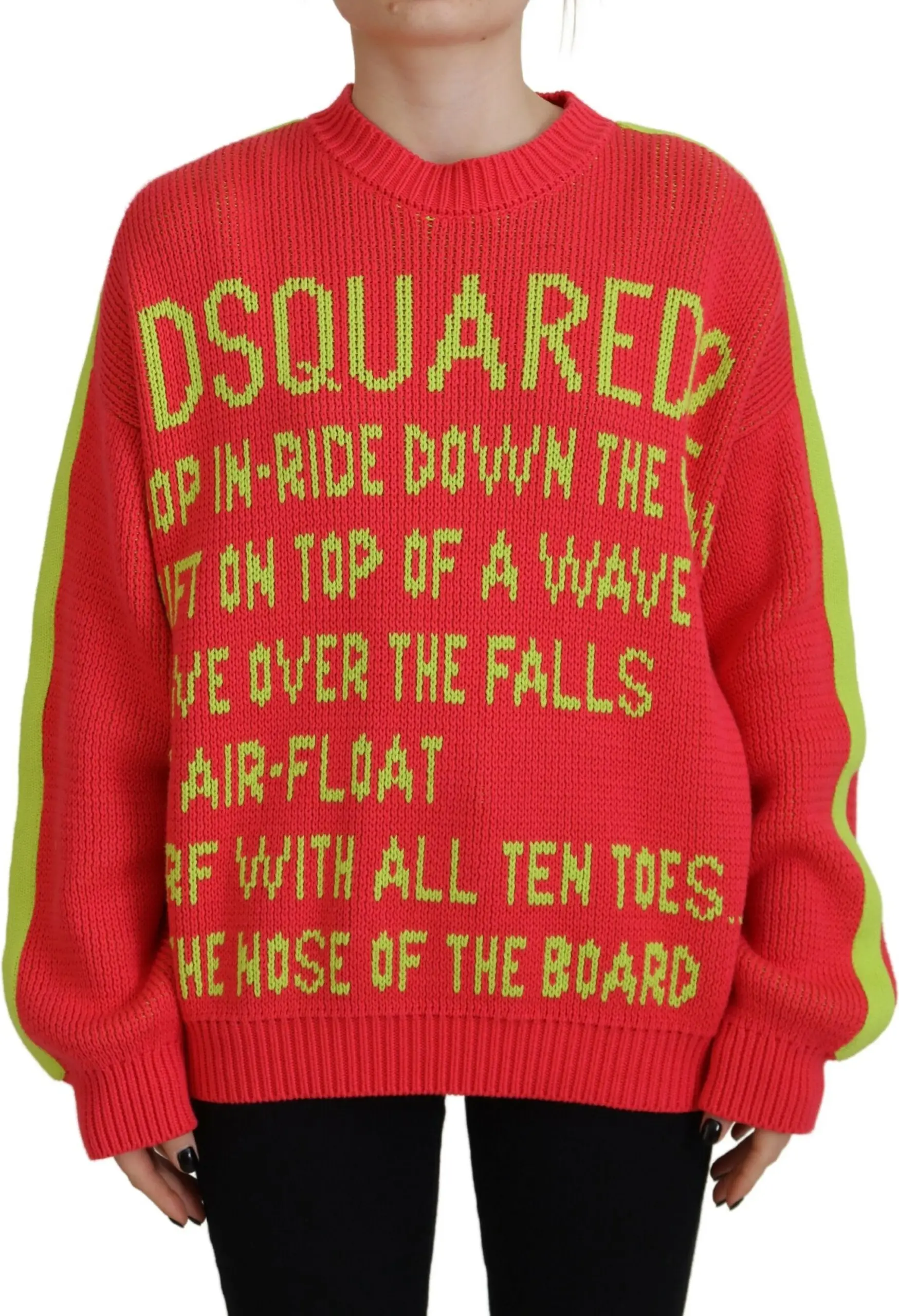Crewneck Pullover Sweater Dsquared2