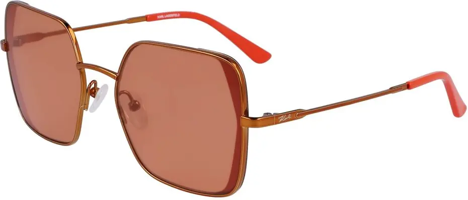 Sunglasses Karl Lagerfeld Orange Metal Sunglasses