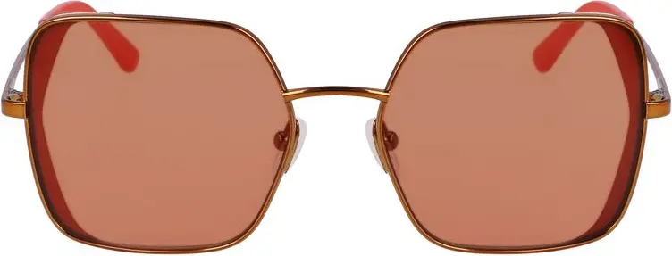 Sunglasses Karl Lagerfeld Orange Metal Sunglasses