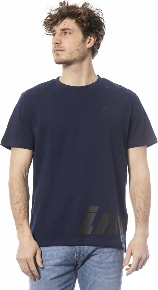 T-shirt Invicta Blue Cotton Men T-Shirt