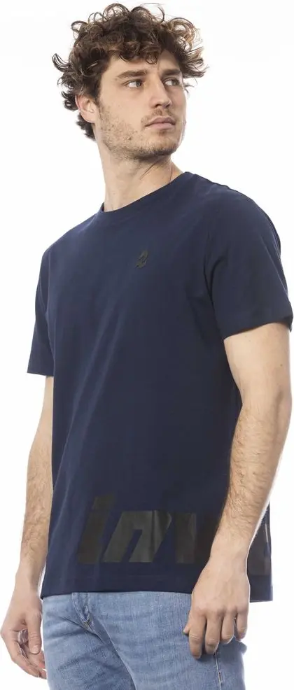 Invicta Moviy Paxta T-shirt Erkaklar uchun