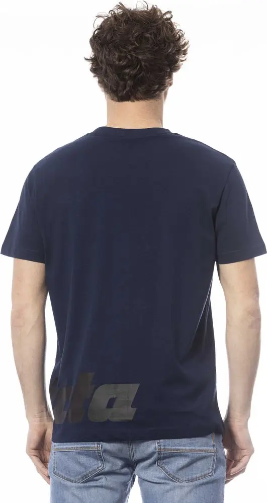 Invicta Moviy Paxta T-shirt Erkaklar uchun