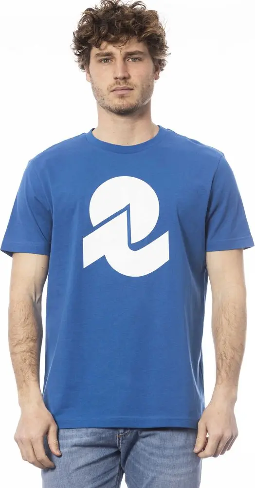 T-shirt Invicta Blue Cotton Men's T-Shirt