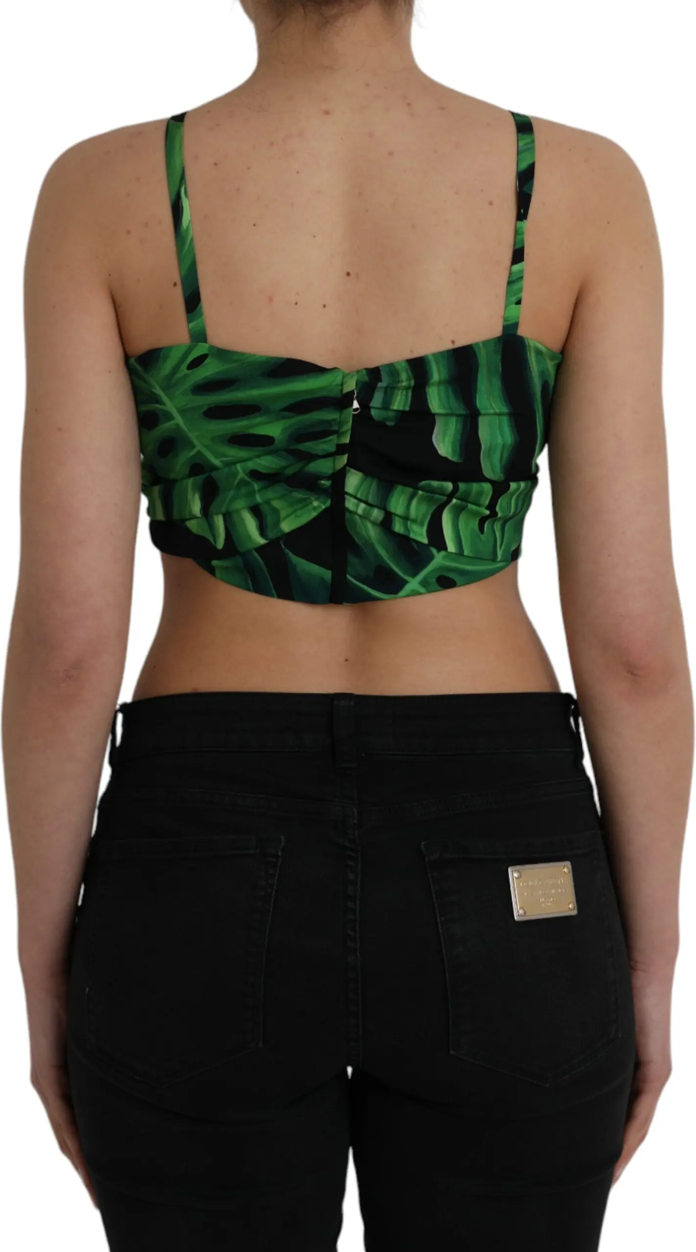 Укороченный топ на завязках Halter Cropped Top Dolce & Gabbana