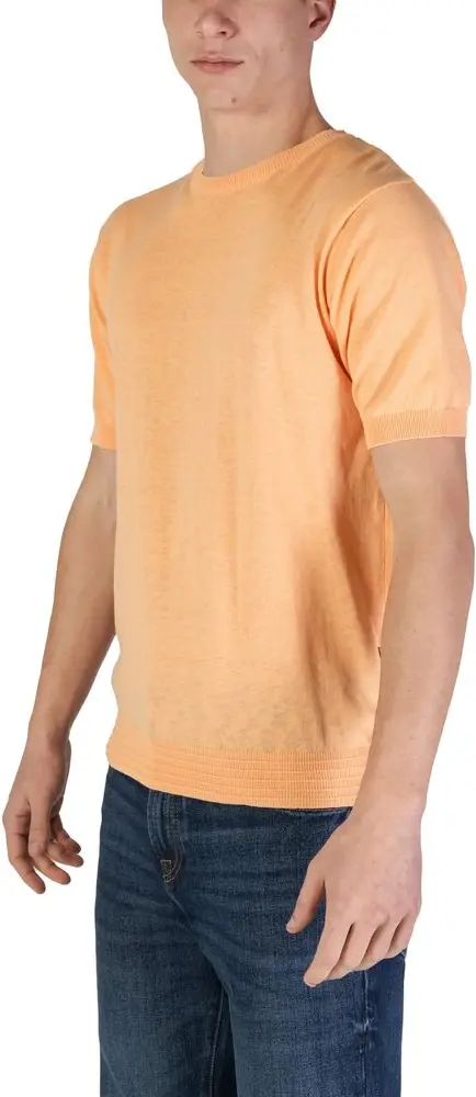 Sweatshirt Hamaki-Ho Orange Cotton Sweatshirt