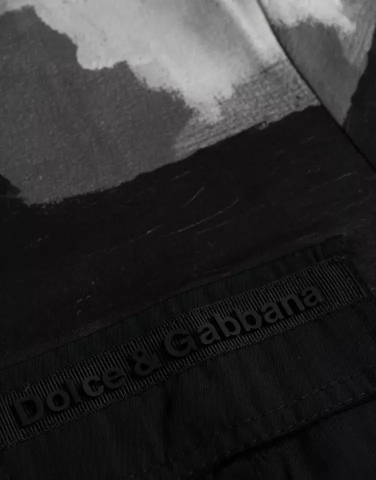 T-shirt Dolce & Gabbana Multicolor Camouflage Cotton Crewneck