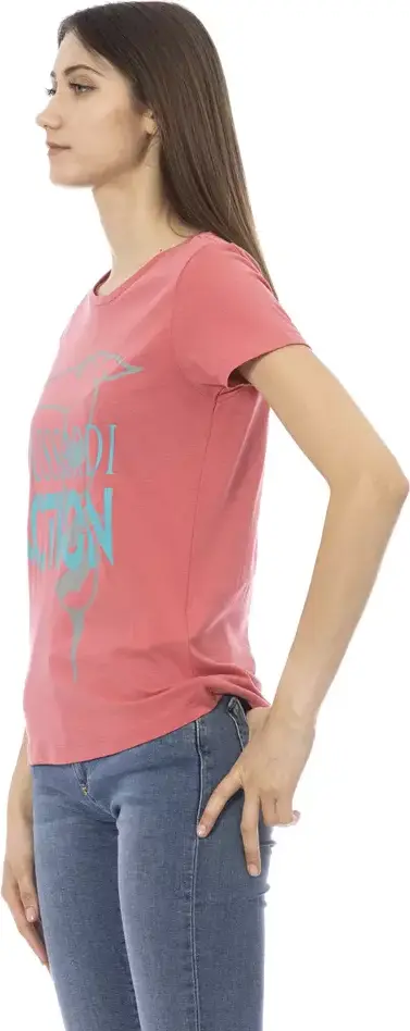 T-Shirt Trussardi Action Multicolor Cotton Women