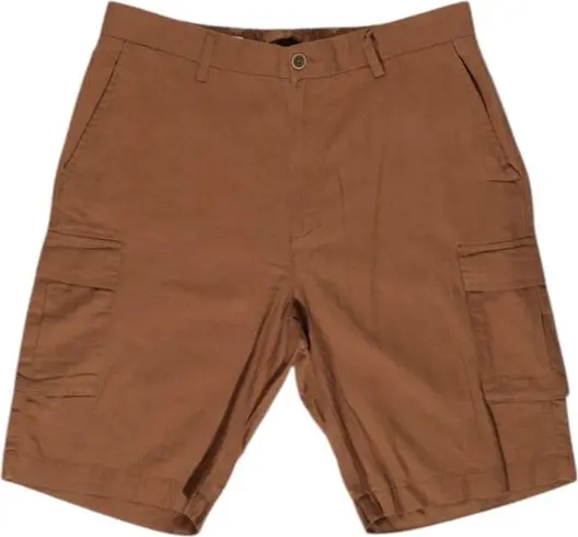 Shorts Hamaki-Ho Brown Linen Bermuda