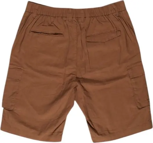 Shorts Hamaki-Ho Brown Linen Bermuda