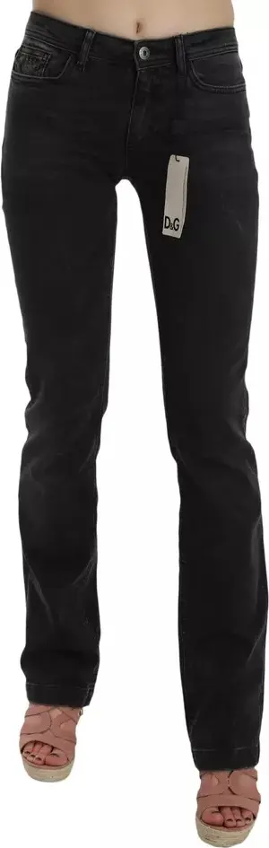 Jeans Dolce & Gabbana Slim Fit Paxta Jinsi