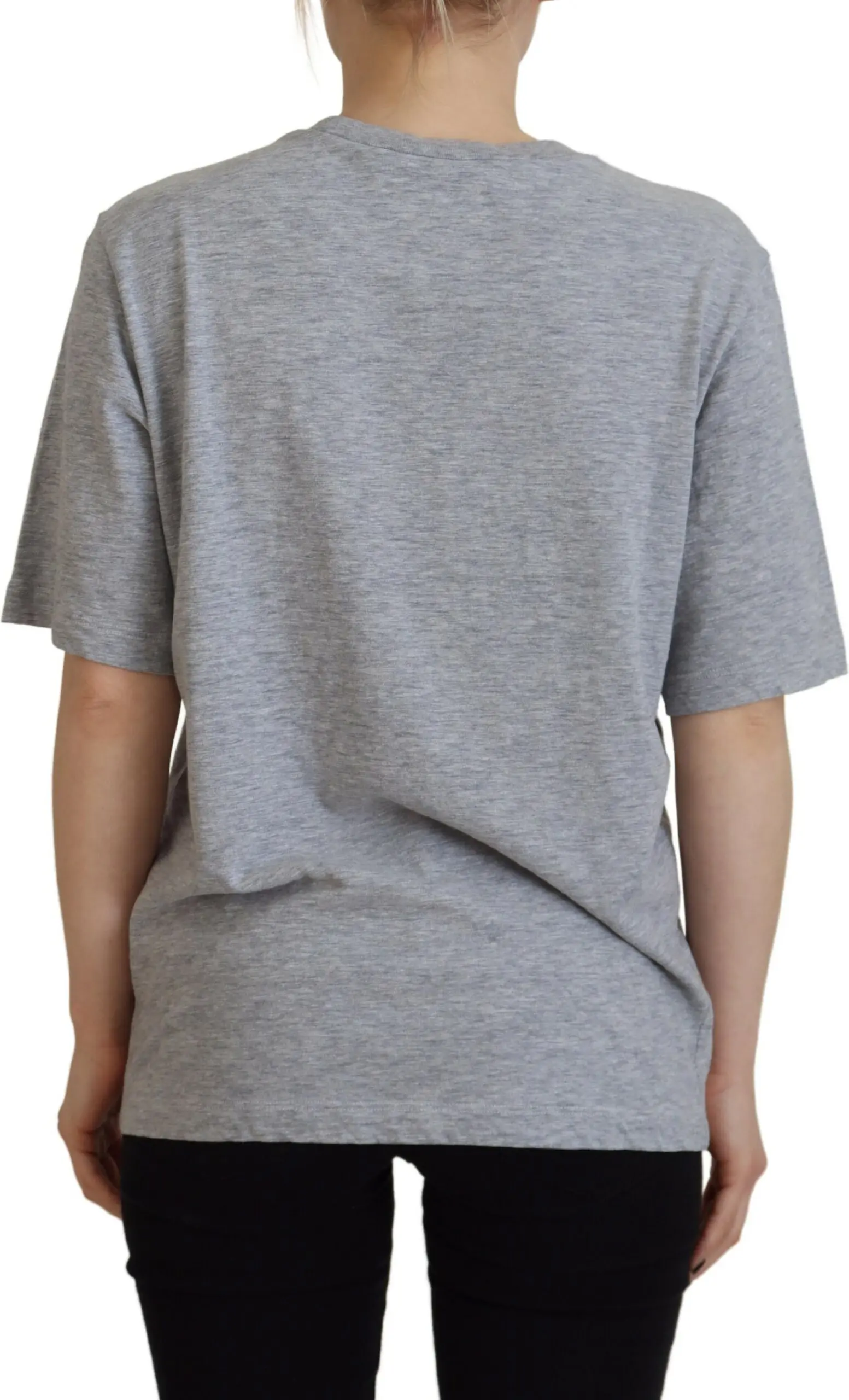 T-shirt Dsquared2 Logotipli 100% Paxtadan Tikilgan Davra Bo'yinli Qisqa Yengli Futbolka