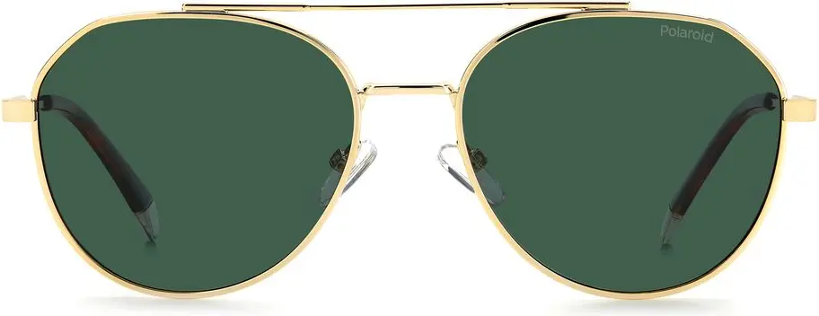 Polaroid oltin zanglamaydigan po'latdan yasalgan quyosh ko'zoynaklari