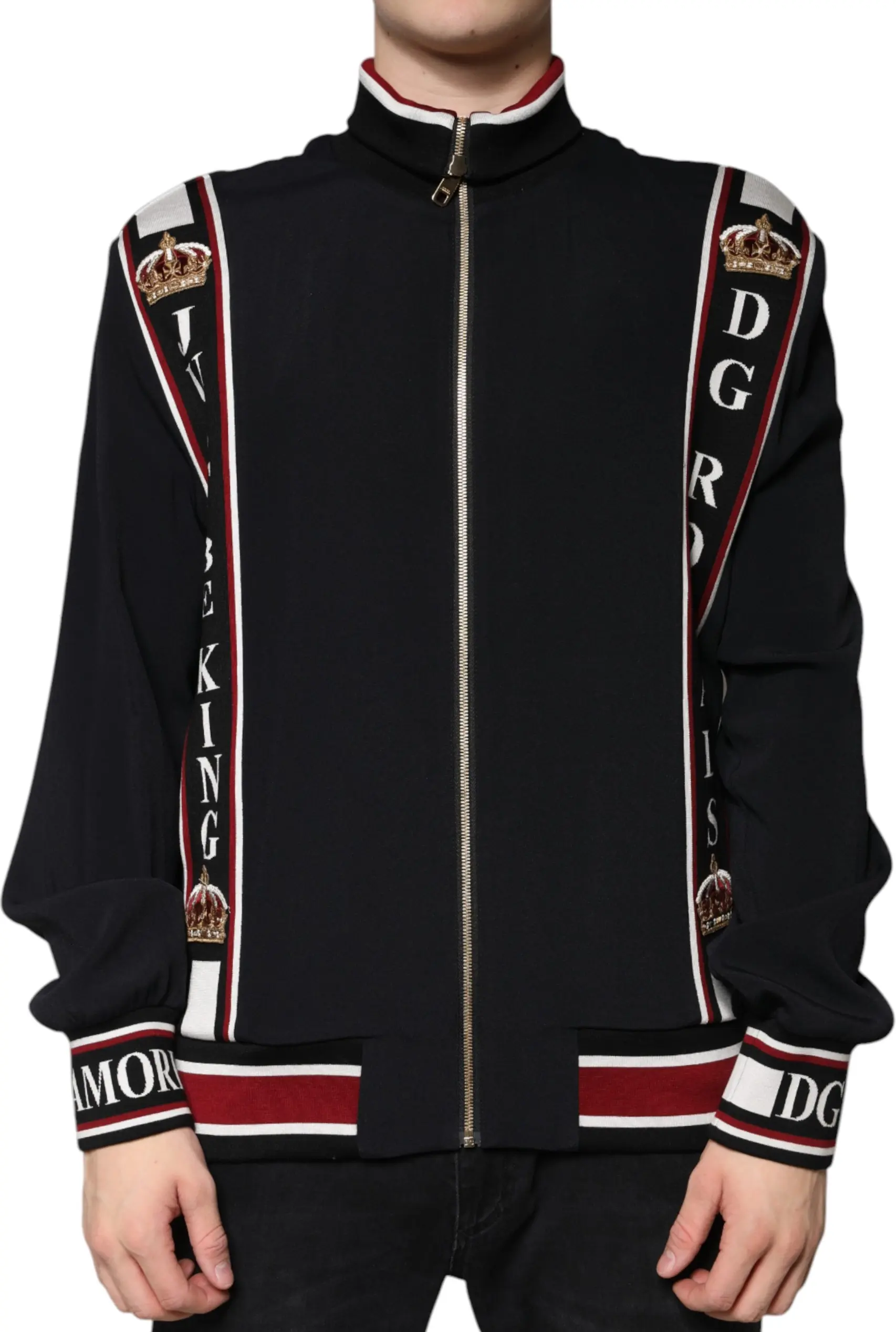 Dolce & Gabbana to'liq fermuarlik sviteri