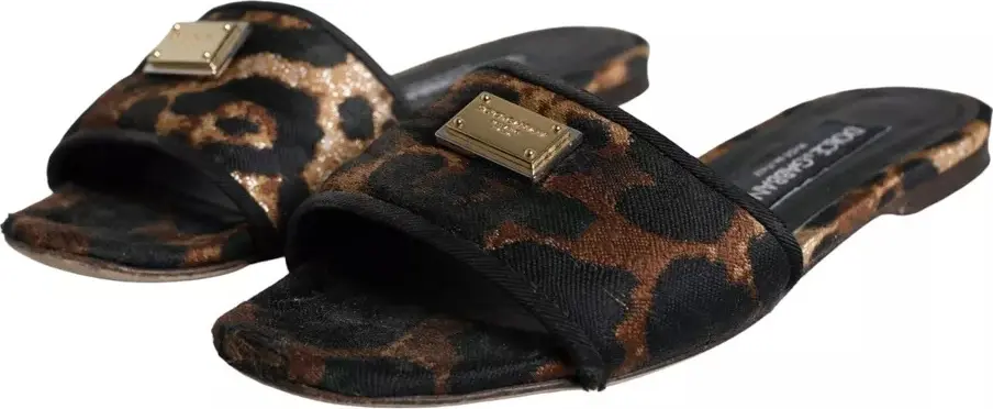 Flat sandals Dolce & Gabbana