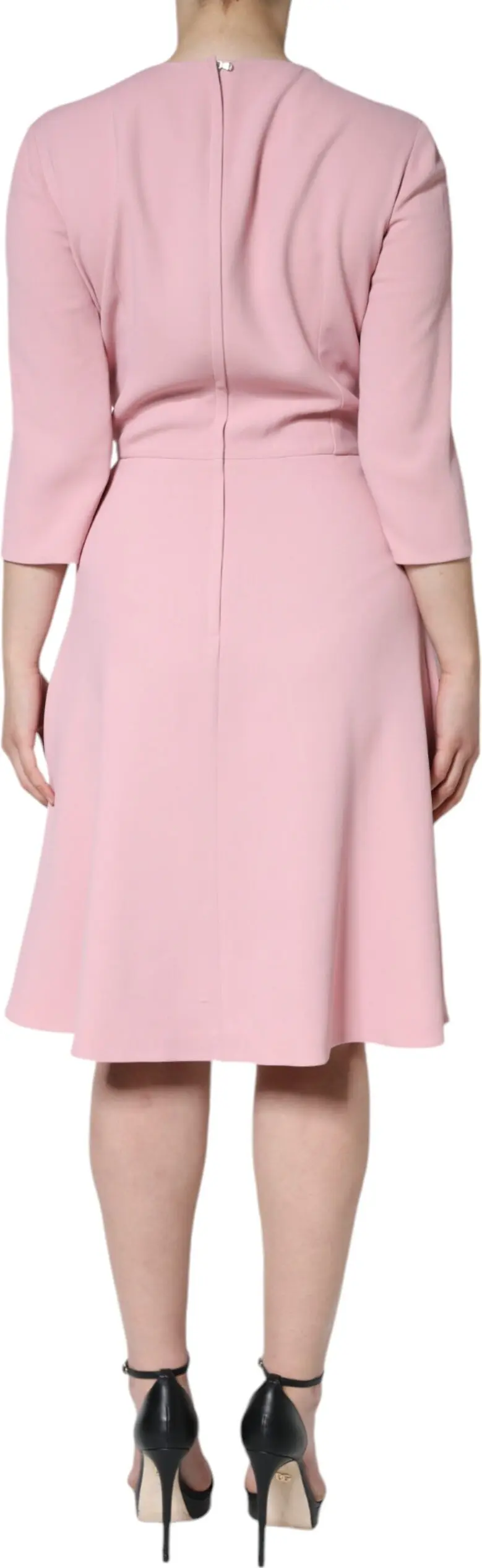 Dolce & Gabbana Pink A-line Viscose Dress