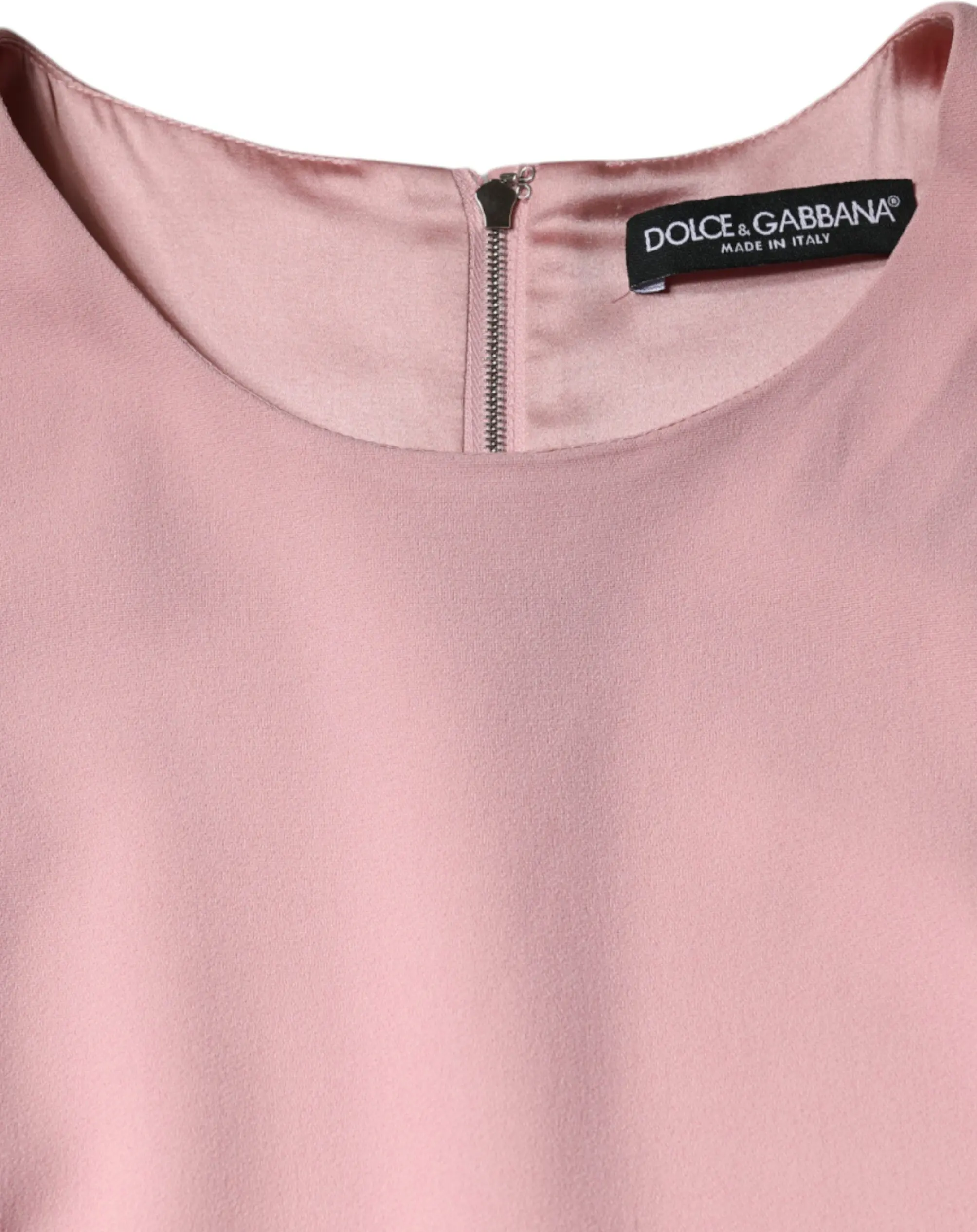 Dolce & Gabbana Pink A-line Viscose Dress
