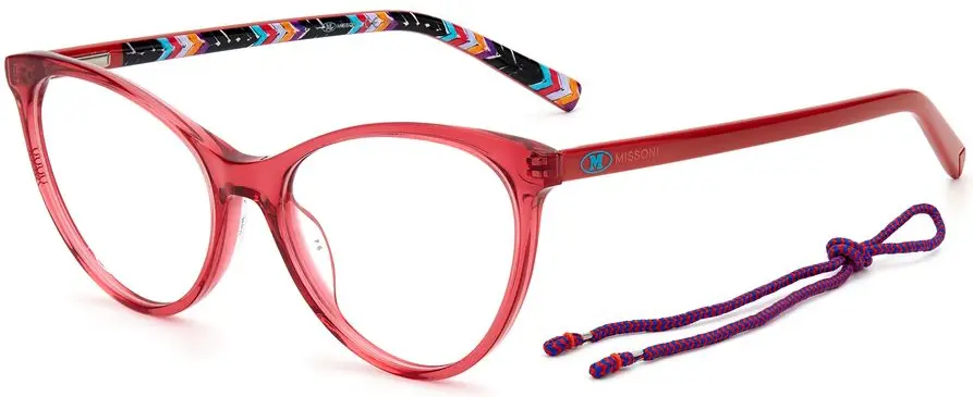 Red Acetate Glasses M Missoni