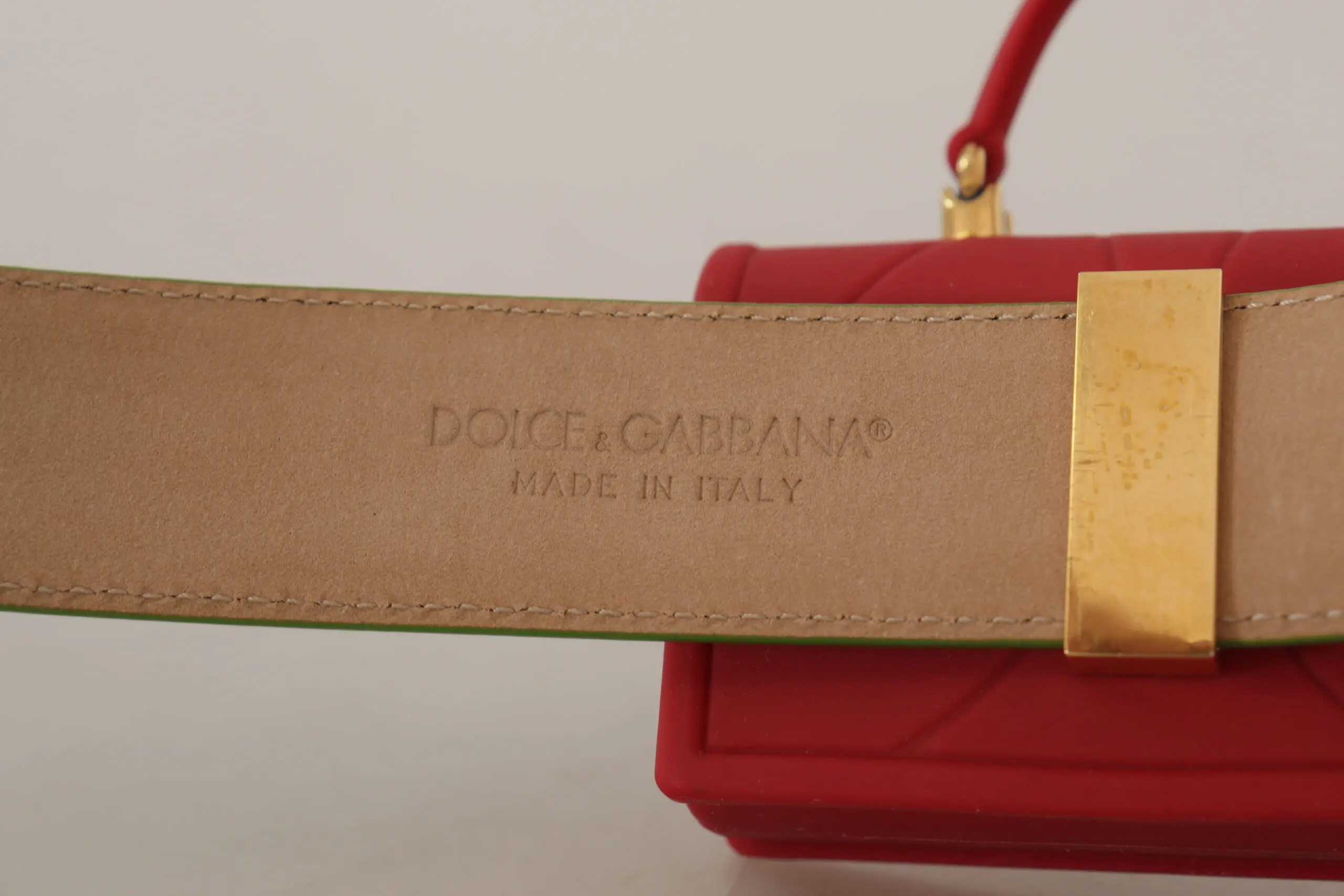 Belts Dolce & Gabbana Elegante Charmli Kichik Sumkachali Belbog'